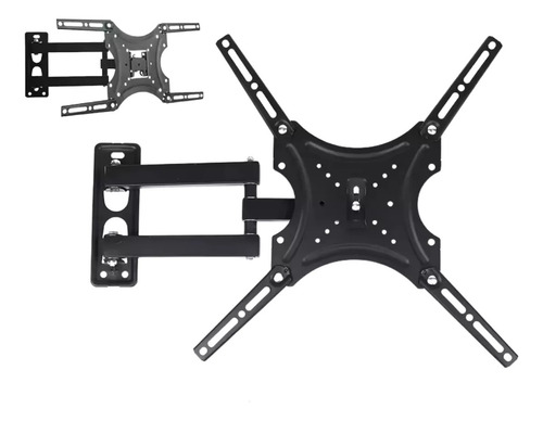 Soporte Tv Universal 32-55 Samsung Lg Noblex + Kit Negro