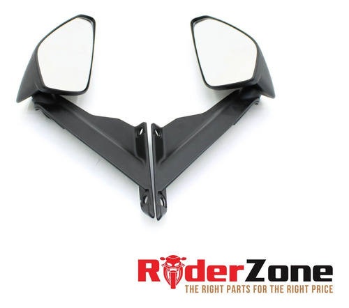 2018 2019 Ktm Rc390 Mirrors Set Left Right Black Rear Vi Ccd