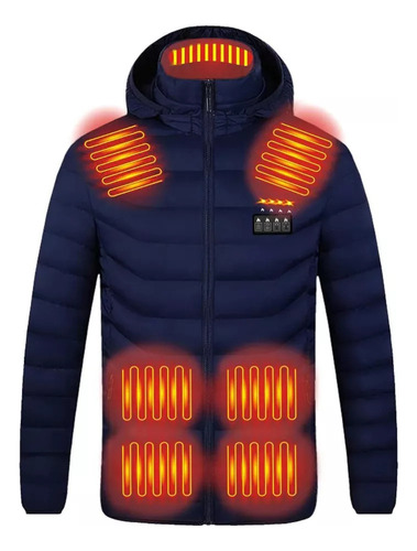 Abrigo De Invierno, Chamarra Con Calefacción Eléctrica Usb
