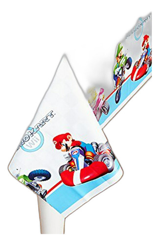 Mario Kart Wii Imprimió El Mantel