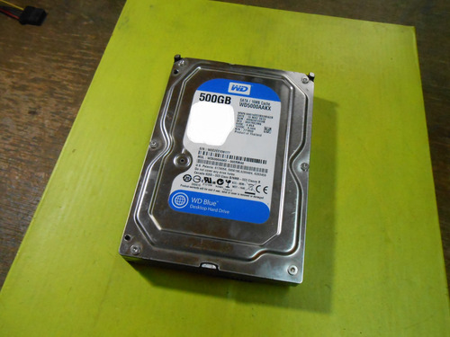 Disco Rigido Sata Western Digital 500gb Wd5000aakx 