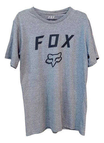 Remera Fox Legacy Moth Gris Intermedio- All Motors-