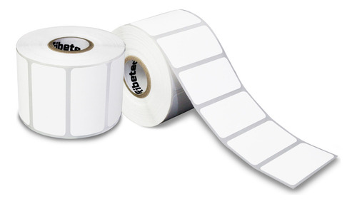 Ribetec 51x25mm Térmico Color Blanco de 30 Rollos Por Pack