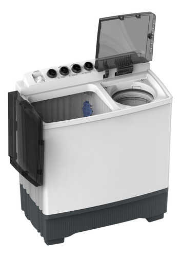 Lavadora Semi-automática Midea Hasta 15kg 127v Color Blanco