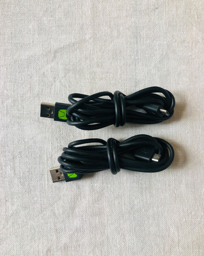  Xbox Dos Cables De Carga Originales Para Control Usb 