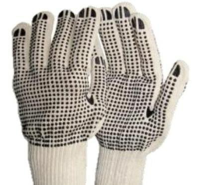 Guantes Carolina Pepita Punto Pvc Docena