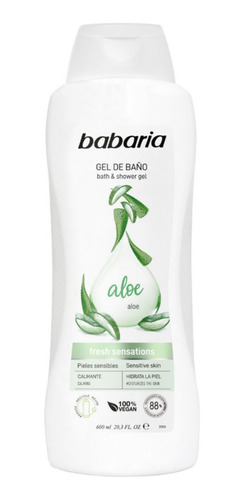 Gel De Baño Aloe Vera Babaria - mL a $31