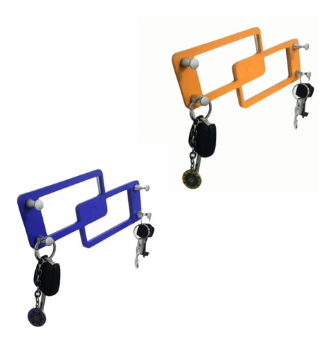 Imagen 4 de 6 de Portallaves Moderno De Pared Llavero # Diseño Minimalista