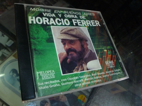 Vida Y Obra De Horacio Ferrer Morire En Buenos Aires Cd 528 