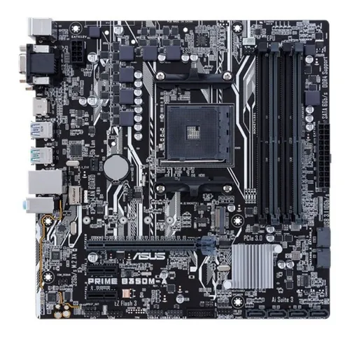 Mother Asus B350m-a Prime (am4) Ddr4 Hdmi 3200 Mhz Pc