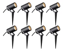 Comprar Pack X8 Estaca Jabalina Jardin Exterior Led Ip65 Speer Vk C1