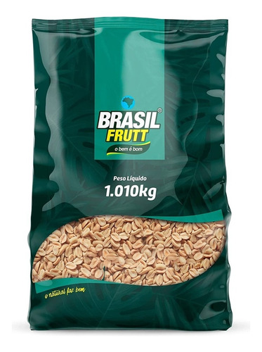 Amendoim Brasil Frutt Sem Pele Com Alho Pacote 1,010kg