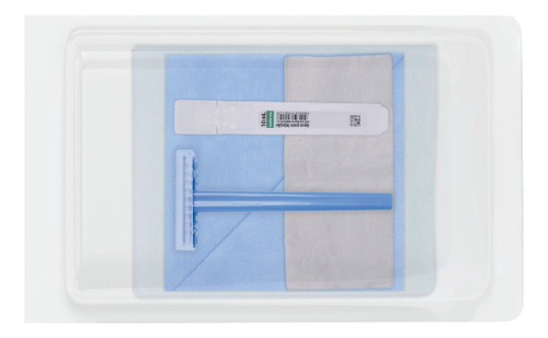 Kit Tricotomia Descartável Não Estéril