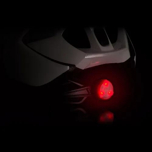 Luz Led Trasera Para Cascos Met Con Sistema Safe-t