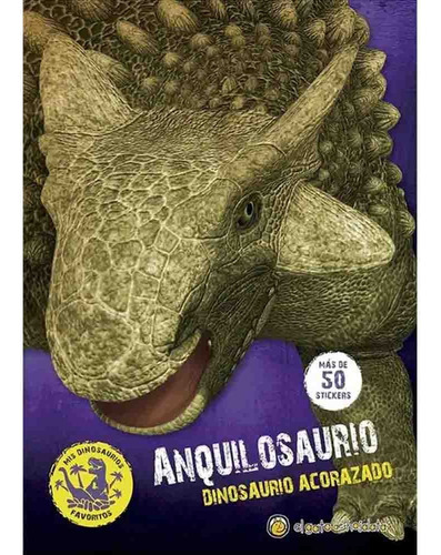 Anquilosaurio Dinosaurio Acorazado 50 Stickers (mis Dinosaur