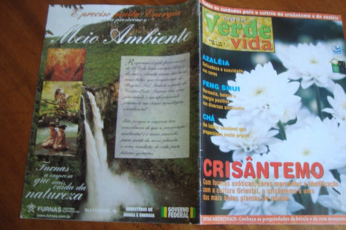 Revista Verde Vida 3 / Crisantemo Azaleia Feng Shui Cha | MercadoLivre