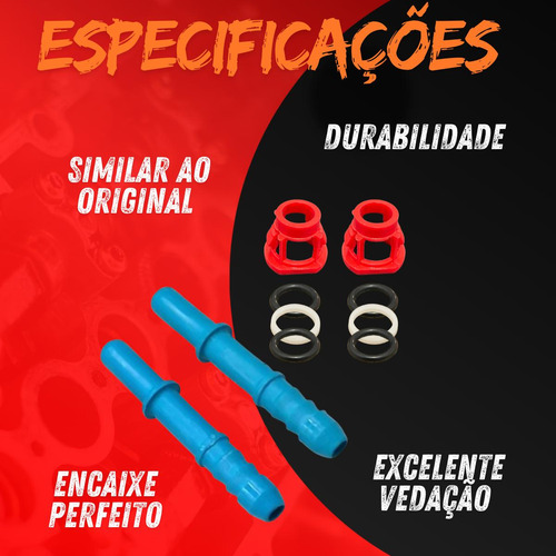 Kit Conexão Da Flange Combustivel Focus - Courier - Ecosport