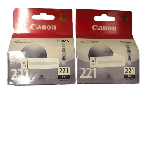 Cartucho De Tinta Canon Cli-221bk 02 Und