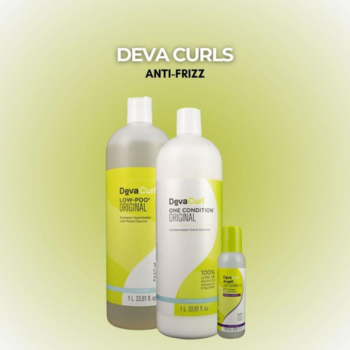 Devacurl Low-poo Original Kit Salão (3 Produtos)