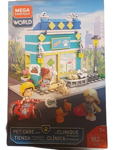 Set De Construcción Mega Construx World Clínica Veterinaria
