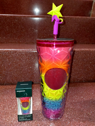 Vaso Starbucks Pride 2024 710 Ml Con Cubre Popote (Usado)