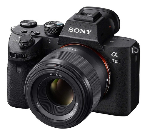 Câmera Sony A7 Iii Com Lente Fe 50mm F/1.8 + Nf-e **