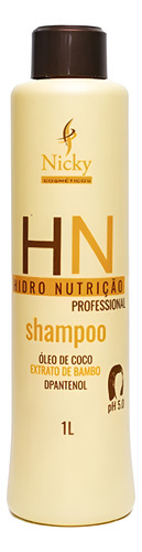 Shampoo Hn 1l Hidro Nutrição Linha Profissional Nicky
