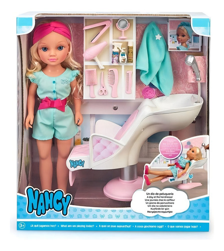 Nancy Un Dia De Peluqueria Spa 42cm Famosa