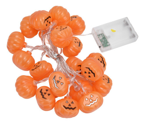 Cadena Led Decorativa De 3 Metros Con Forma De Calabaza Para