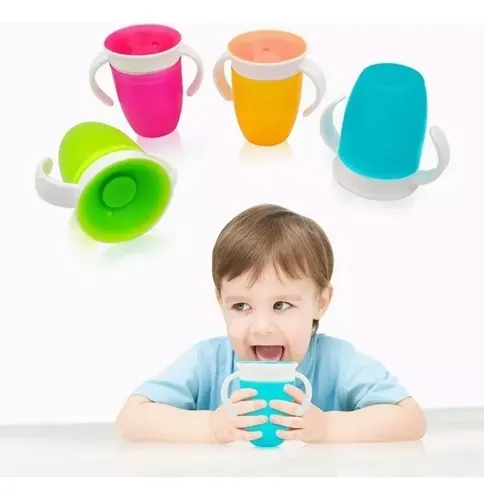 Taza De Entrenamiento A Prueba De Derrames De 360 Grados Par