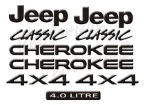 Comprar Kit Emblemas Jeep Cherokee Classic Alta Calidad