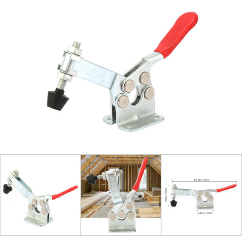 Abrazadera Horizontal De Acero Al Carbono, 1 Pieza, Accesori