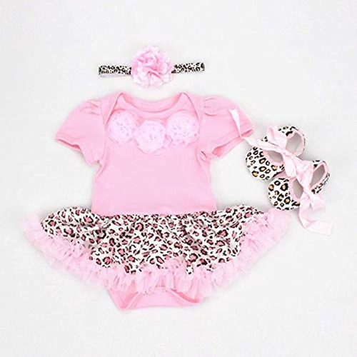 Ropa Para Muñecas Tutu Rosa Reborn Bebé