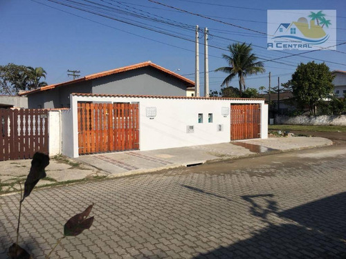 Imagem 1 de 18 de Casa Residencial À Venda, Umuarama Parque Itanhaém, Itanhaém. - Ca0446
