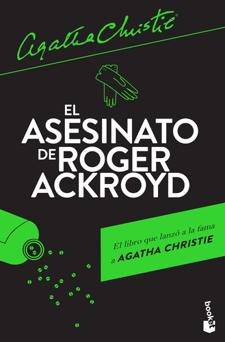 El asesinato de Roger Ackroyd, de Christie, Agatha. Serie Biblioteca Agatha Christie Editorial Booket México, tapa pasta blanda, edición 1 en español, 2018