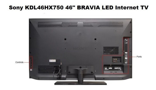 Imagen 4 de 6 de Pantalla Sony Smart Tv Kdl46hx750 46 Bravia Led Internet Tv