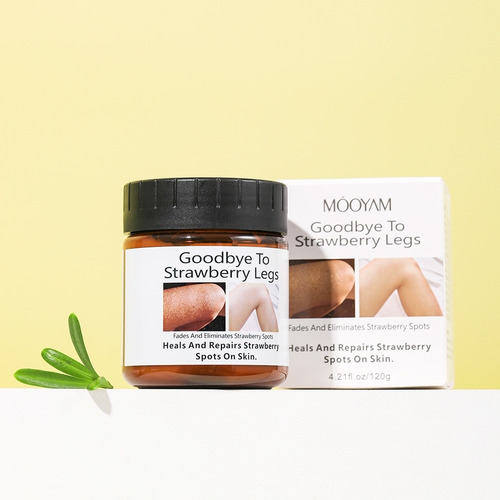 3pcs Adeus Ao Creme Para Pernas De Morango