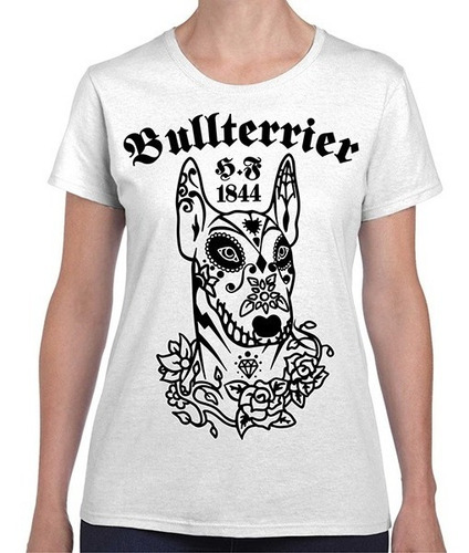 Remeras Mujer Bull Terrier Hf ® Dog Thinker Pack X 12