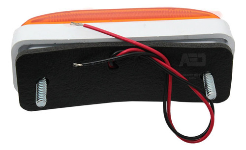 Plafon 12/24v 5 Led Ámbar Neoplan Lateral - Trogrim 4657