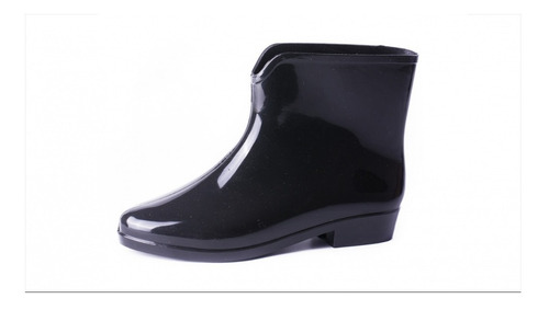 Bota De Lluvia De Mujer Caña Corta (cromic 4200 Negro)