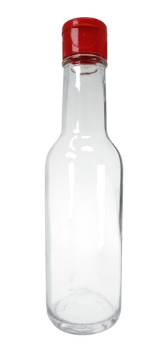 Botella De Vidrio Salsa 5 Oz 165 Ml 200 Pz 