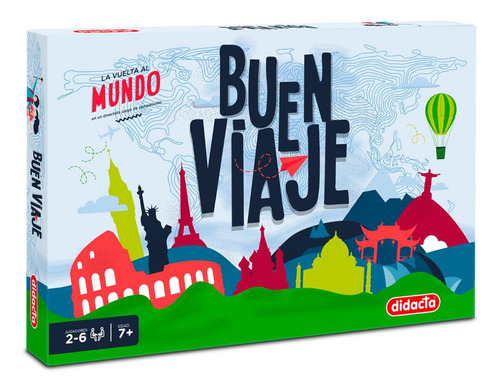 Juego De Mesa Didacta Buen Viaje Hasta 6 Jugadores