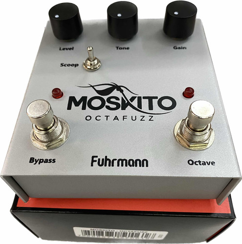 Pedal Fuhrmann Guitarra Moskito Octafuzz Oz10 Novo Original