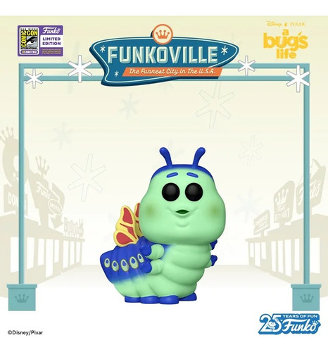 Funko Pop Buttlerfly Heimlich Sdcc 2023 No Diamond