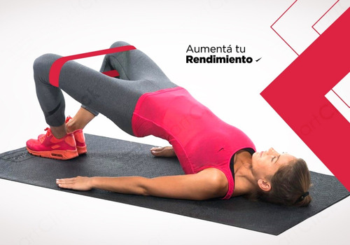 Imagen 8 de 10 de Banda Elastica Circular Xtra Hard Ejercicio Gimnasia Fitness
