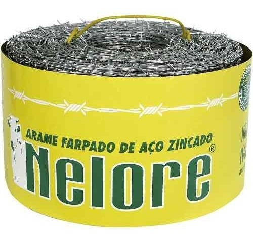 Arame Farpado P/ Cerca Rural Nelore Morlan 500m Frete Gratis