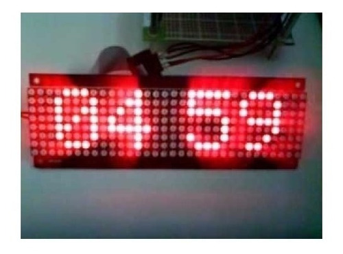 10 X Display Modulo Matriz De Led 8x32 Com Chip Max7219 Ardu