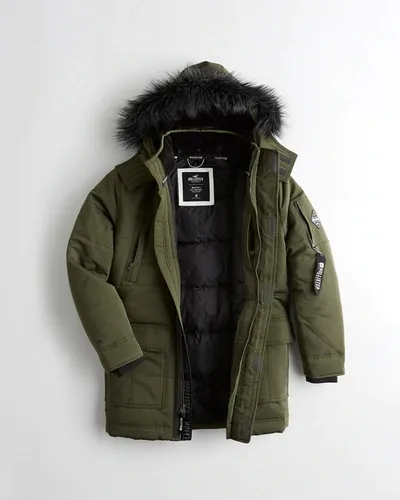 Hollister down best sale blend parka