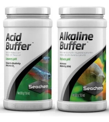 Seachem Acid Buffer 300g + Alkaline Buffer 300g Kit