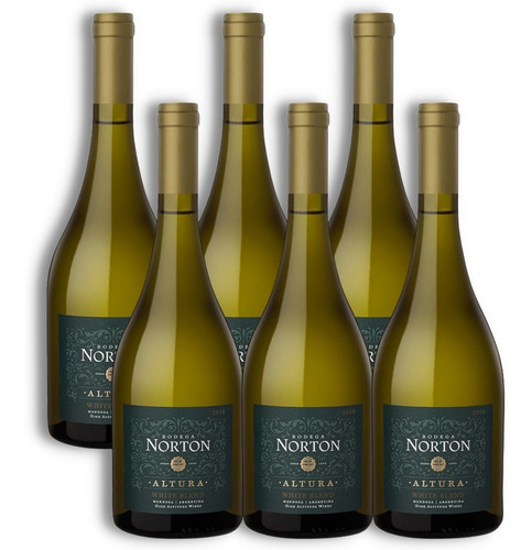 Altura Vino White Blend Caja X6u 750ml Norton Valle De Uco